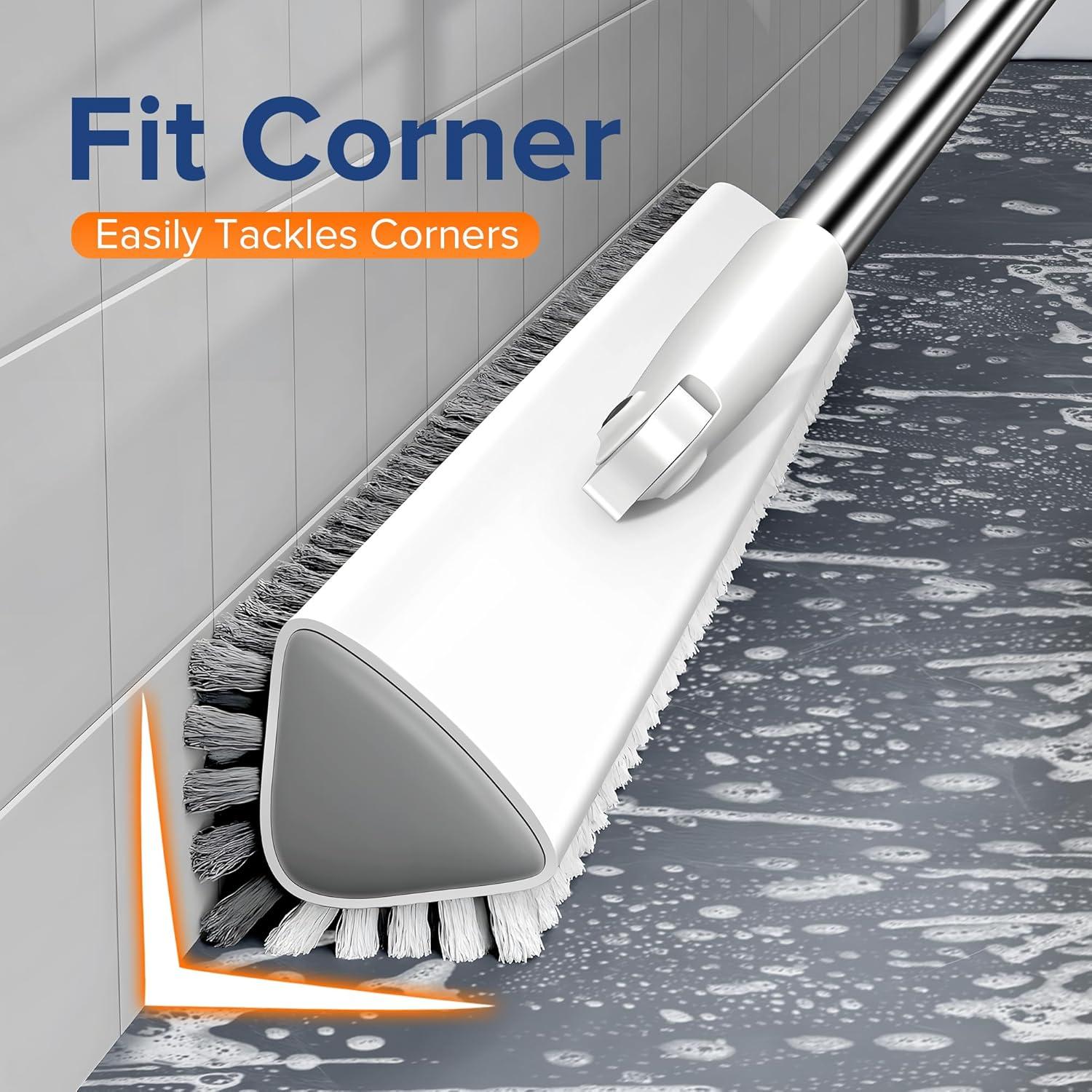 Cepillo de Fregado TidyTale con Mango Largo y Cerdas Rígidas