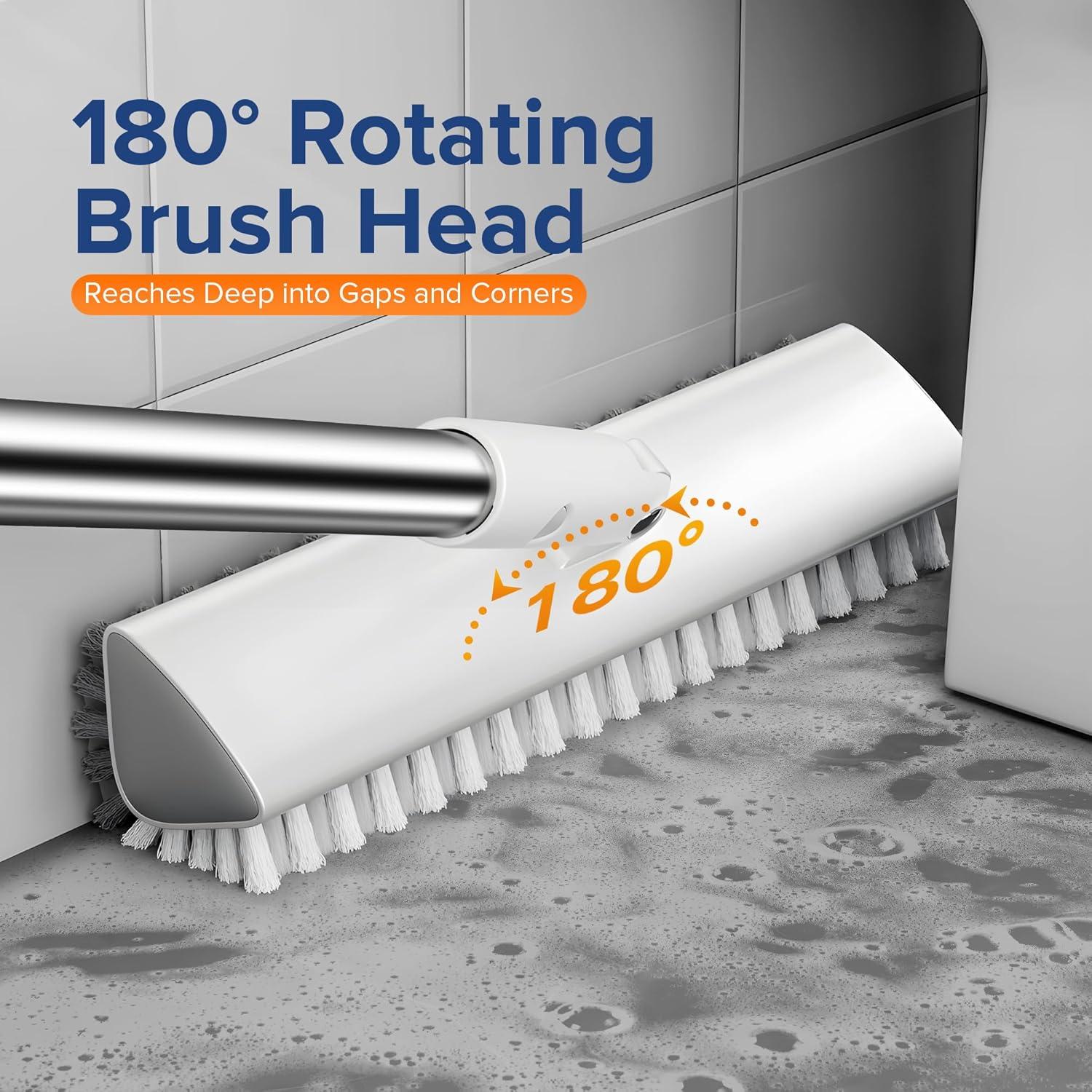 Cepillo de Fregado TidyTale con Mango Largo y Cerdas Rígidas