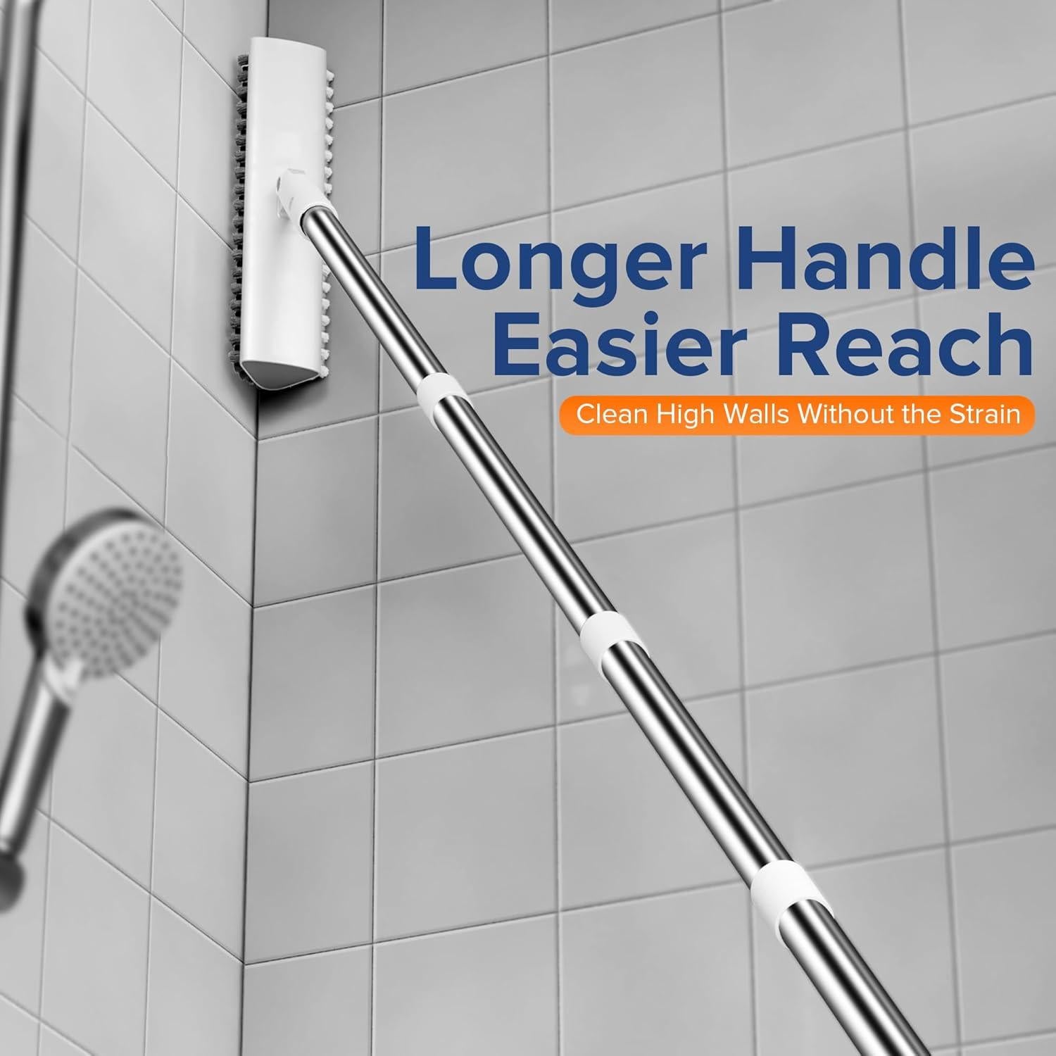 Cepillo de Fregado TidyTale con Mango Largo y Cerdas Rígidas