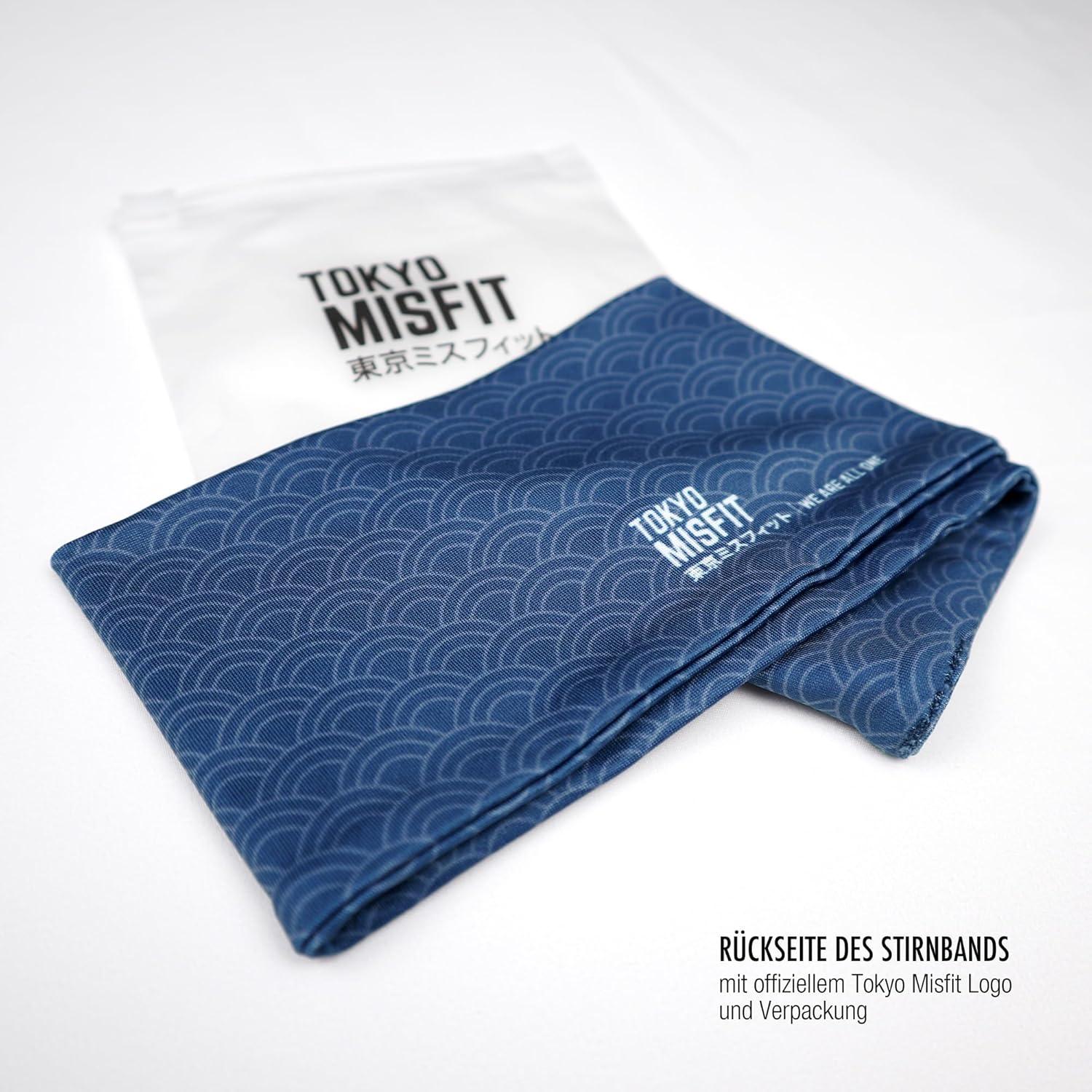 Diadema Tokyo Misfit Unisex Ola Seigaiha para Ejercicio