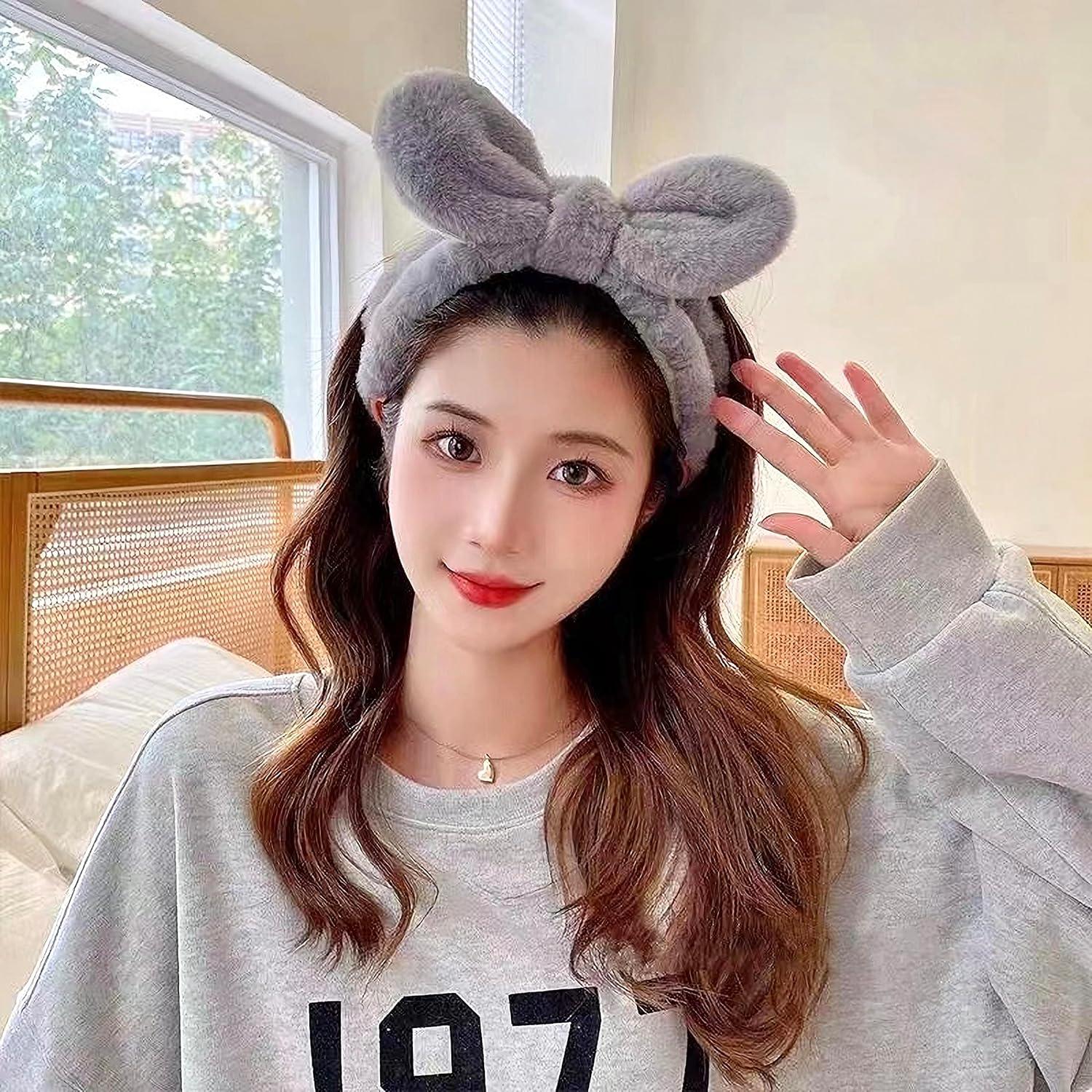 Conjunto Diadema y Muñequera Kawaii BINJO - Lavado de Cara