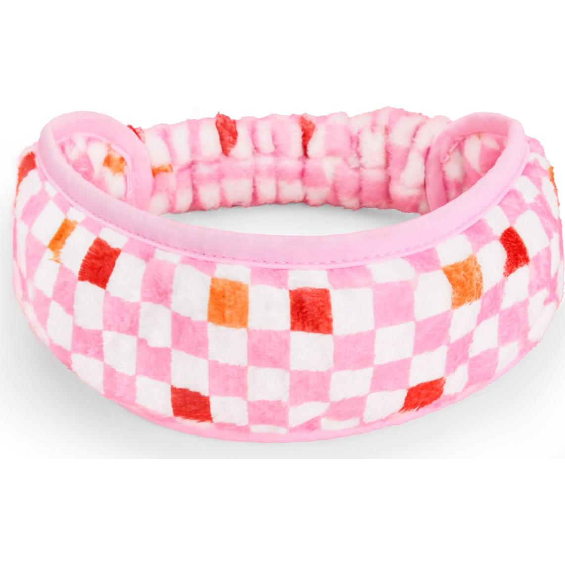 Diadema Facial a Cuadros xo, Fetti - Suave y Lavable