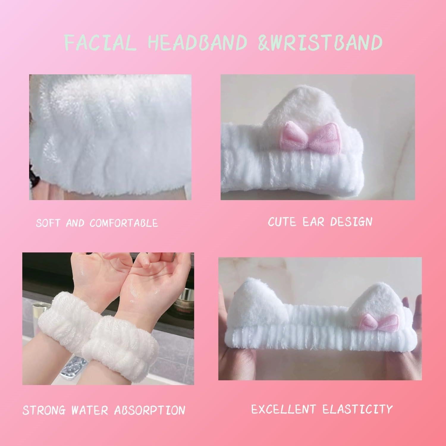 Conjunto de diadema y pulsera Kawaii Yishuitongjia - Spa