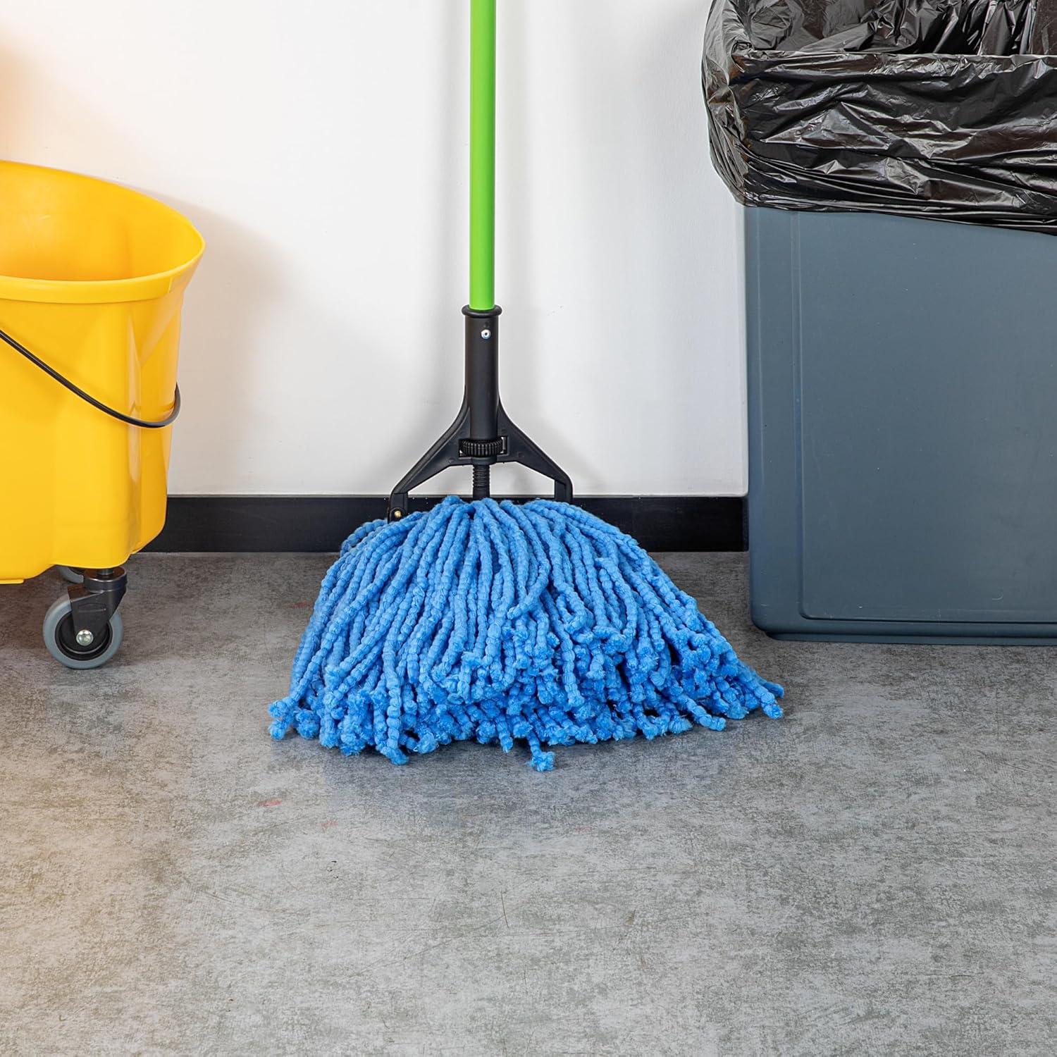 Cabeza de Mopa Húmeda Clean Tek 50 cm Microfibra Azul