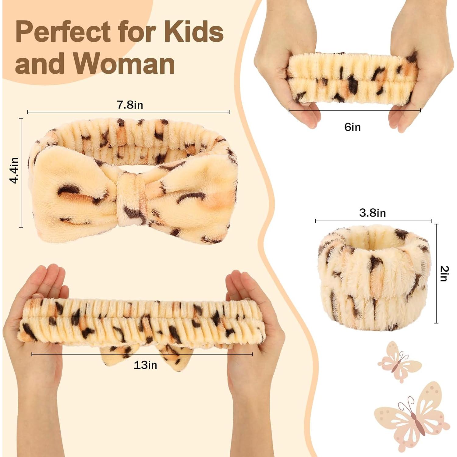 Conjunto Diadema y Pulseras CAVETEE Spa - 4 Diademas y 8 Pulseras