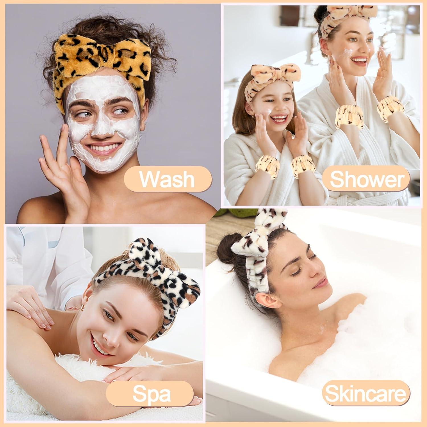 Conjunto Diadema y Pulseras CAVETEE Spa - 4 Diademas y 8 Pulseras