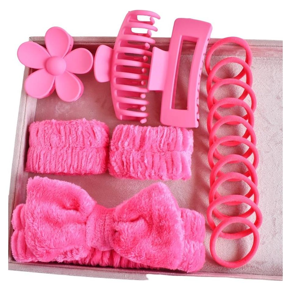 Conjunto de diademas para cuidado de piel Zaritaffy 16 piezas