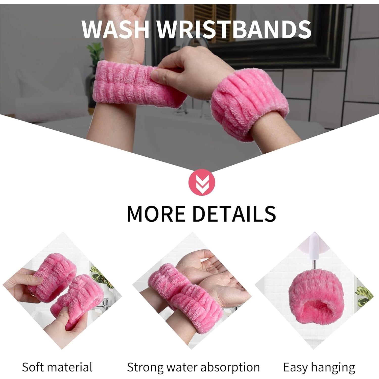 Conjunto de diademas para cuidado de piel Zaritaffy 16 piezas