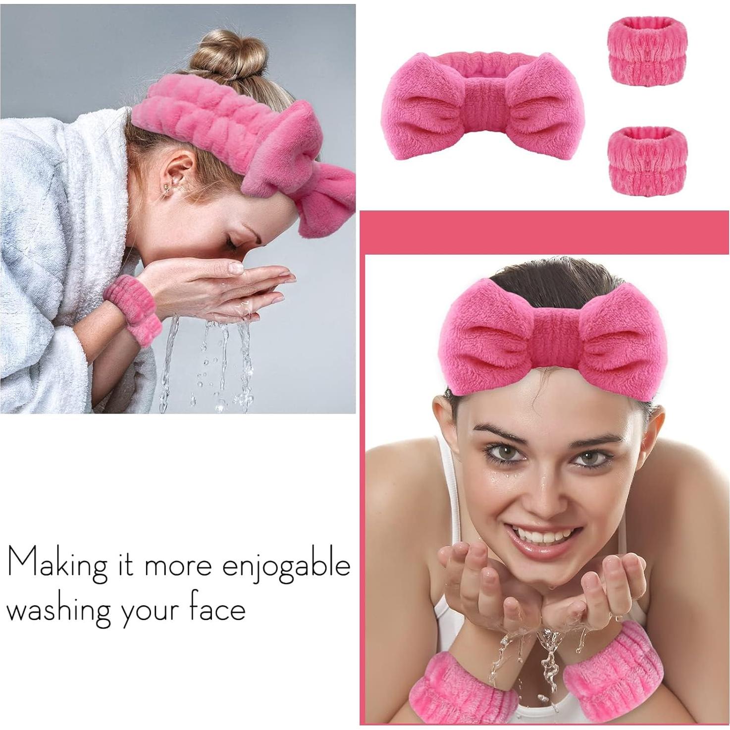 Conjunto de diademas para cuidado de piel Zaritaffy 16 piezas