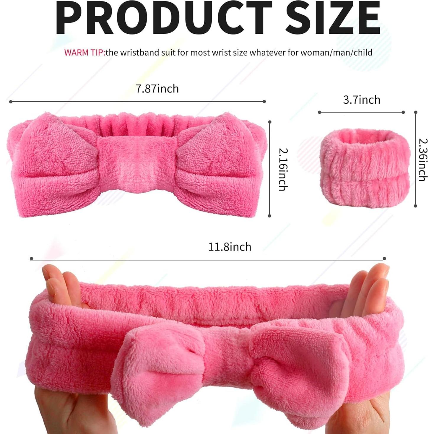 Conjunto de diademas para cuidado de piel Zaritaffy 16 piezas