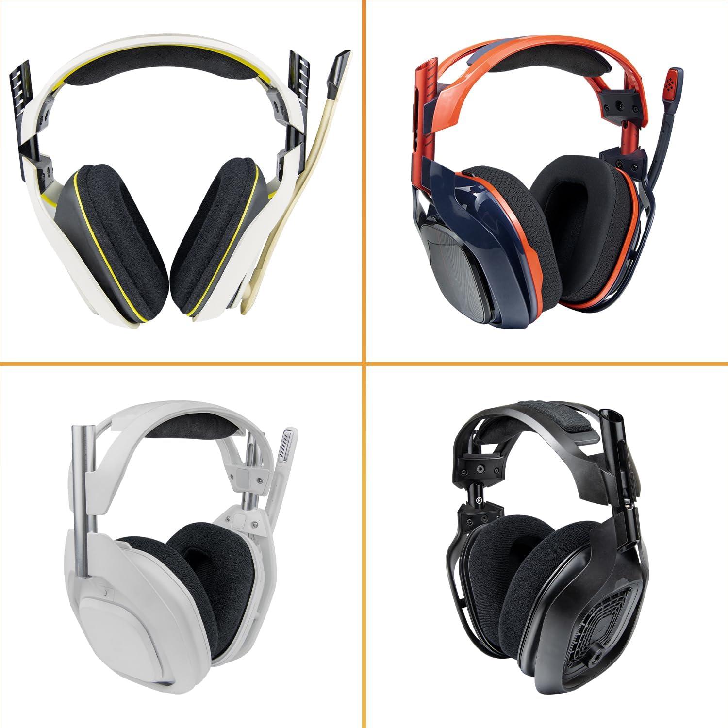 Funda de Microfibra SOULWIT para Auriculares Astro A40/A50 - Negro