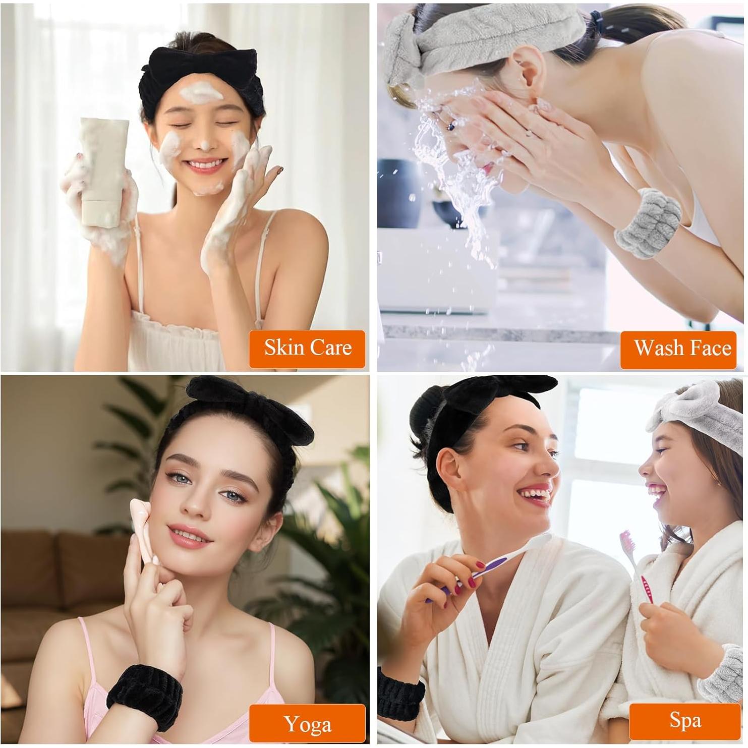 Toallas de Muñeca YIFVNGHUI 6PCS Microfibra Absorbente