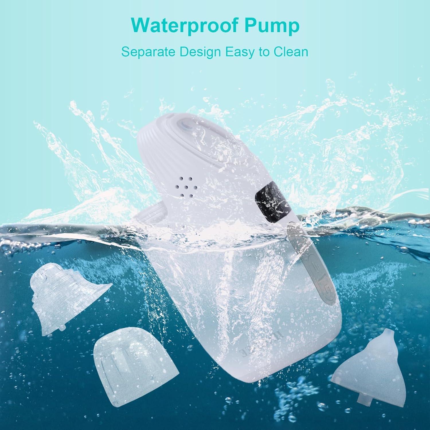 Aspirador Nasal Eléctrico HXGDEE BC-025 2 en 1 con Rocío