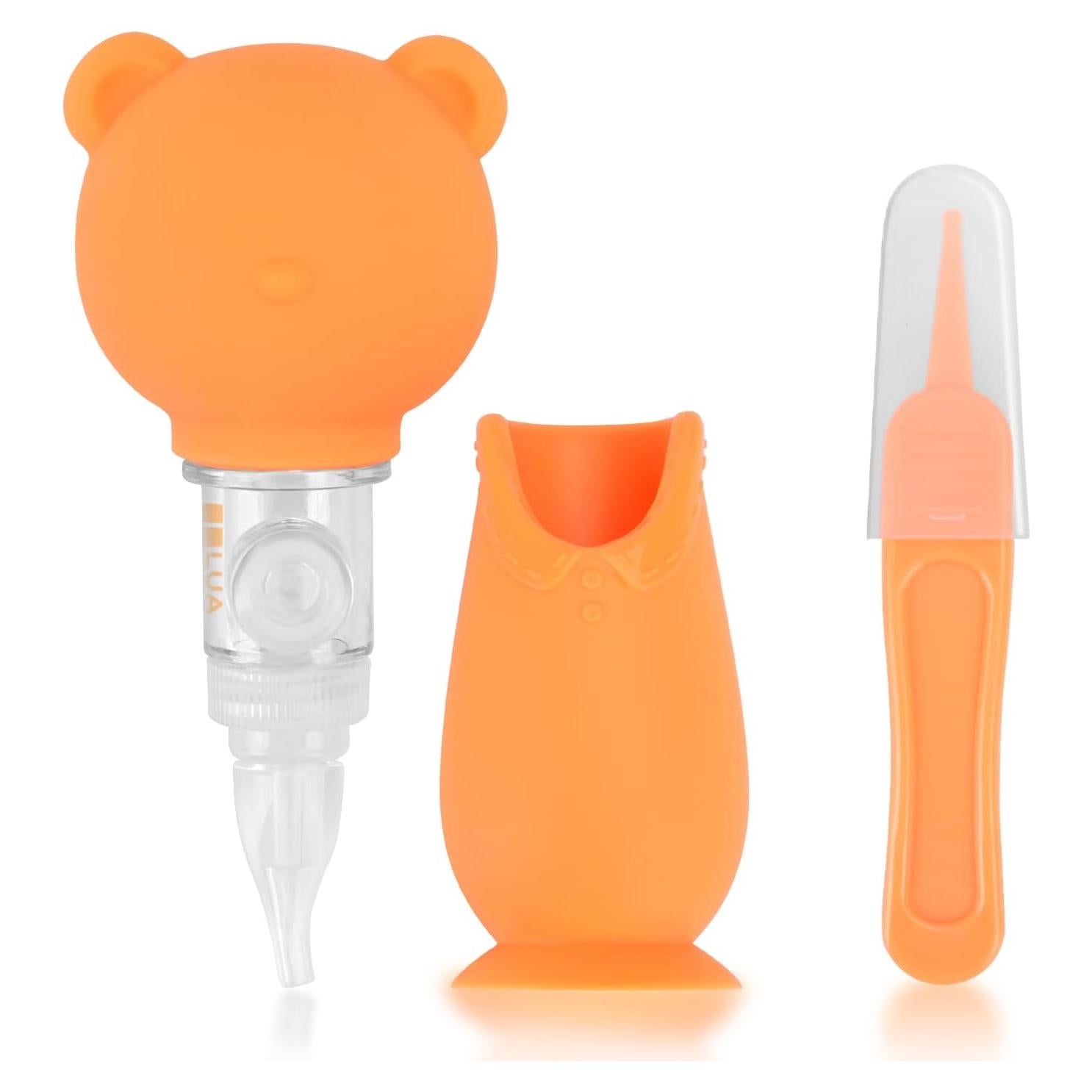 Aspirador Nasal Manual Luanerl Oso para Bebé - Succión Suave