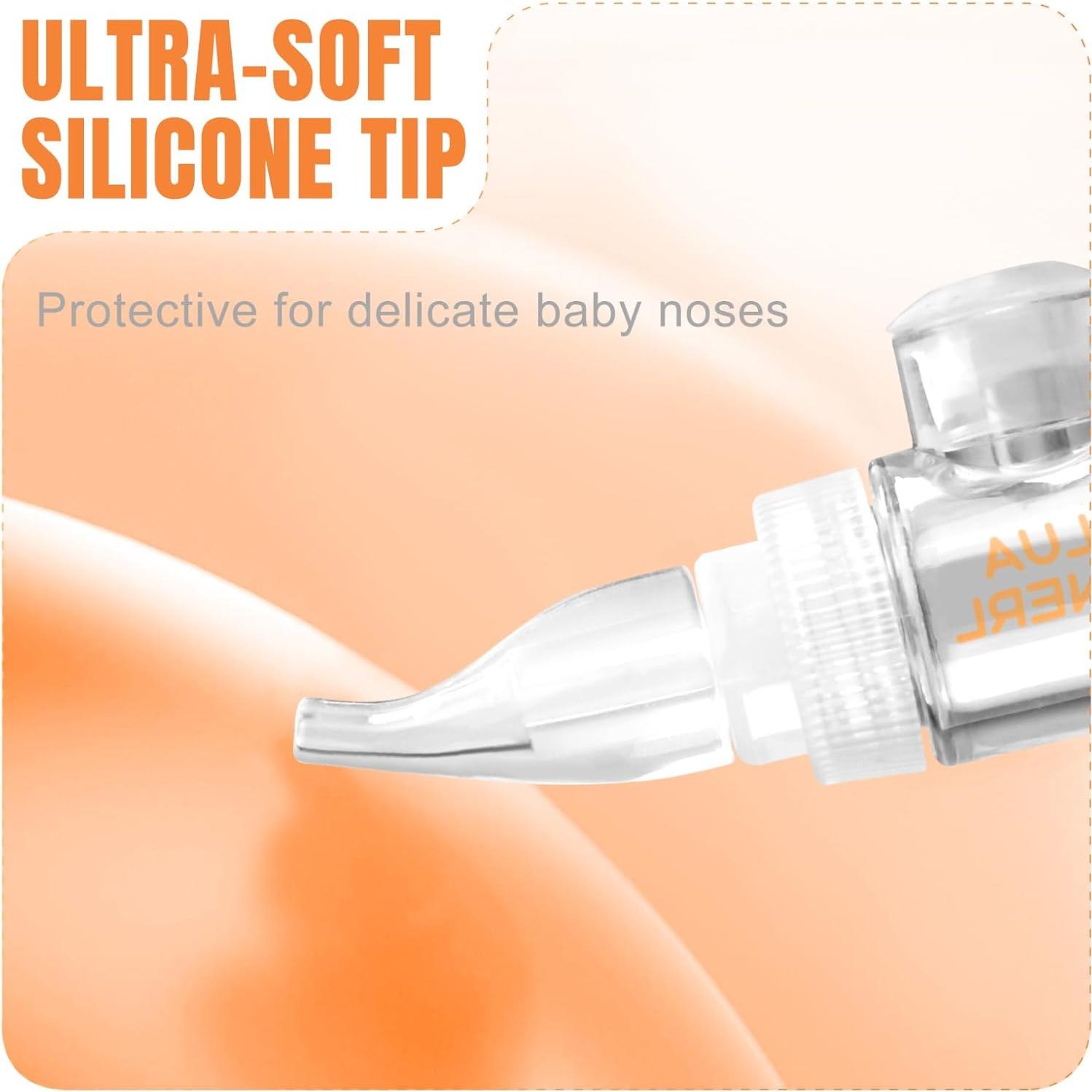 Aspirador Nasal Manual Luanerl Oso para Bebé - Succión Suave