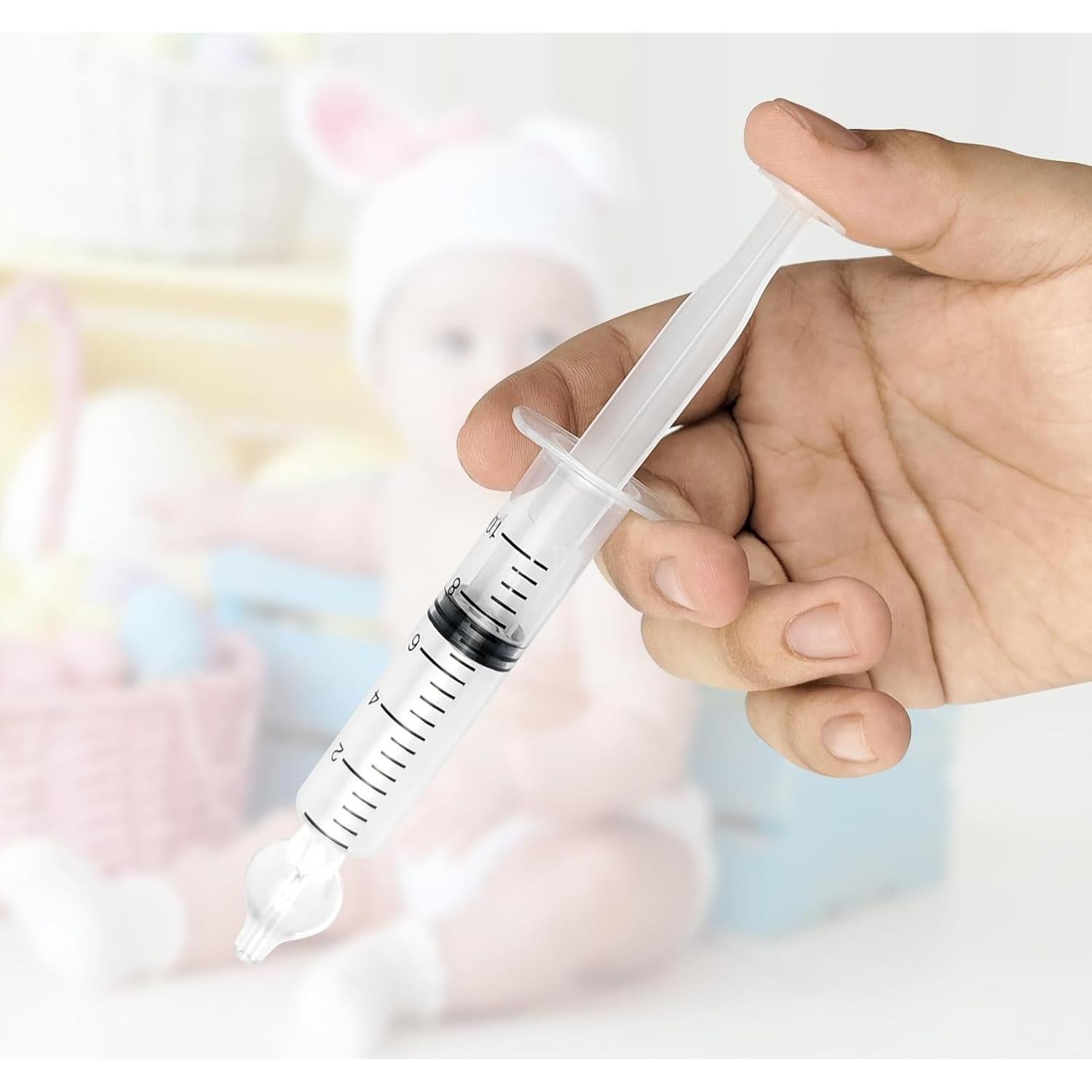 Aspiradores Nasales para Bebés Yeetandoo - Paquete de 2, 10ml