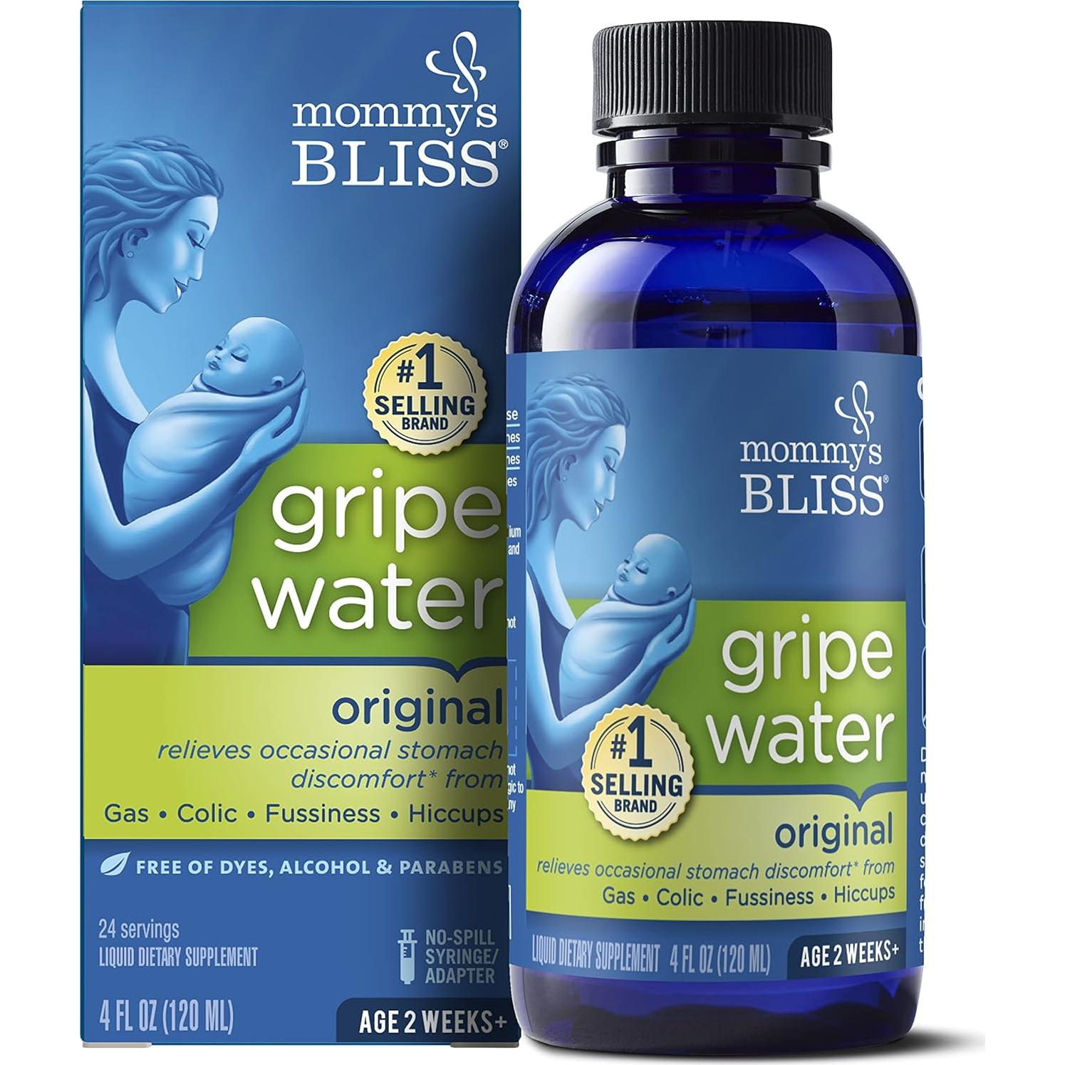 Agua para cólicos Mommy's Bliss 118 ml + Aspirador Nasal