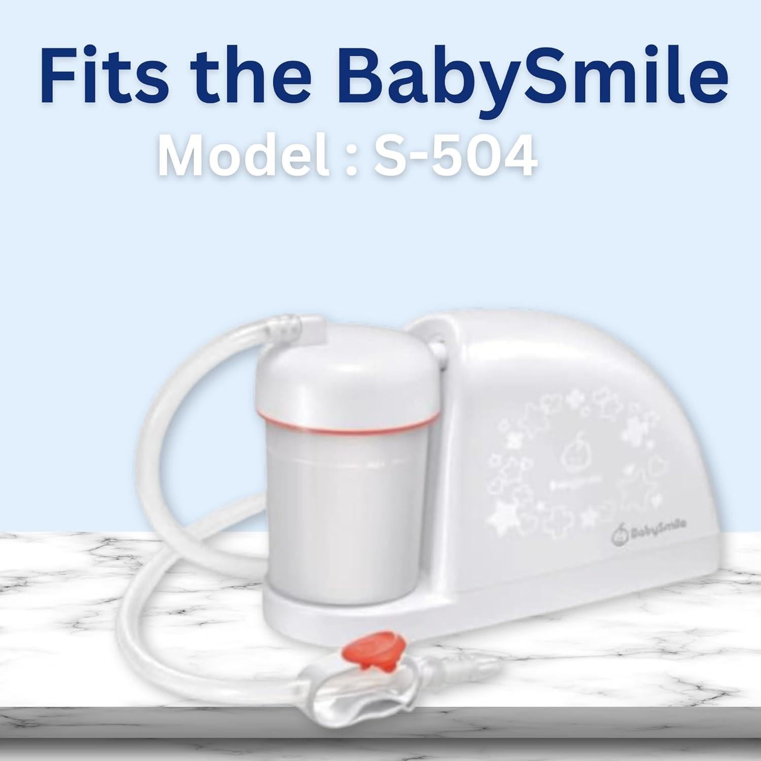 Tubo de Succión para Aspirador Nasal BabySmile S-504/S-503/S-502