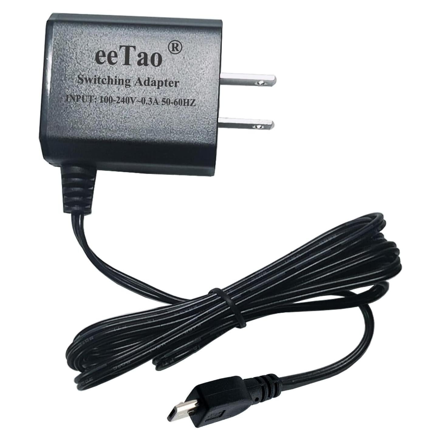 Cargador Micro USB 5V eeTao para Aspirador Nasal Dr. Noze NNA2280