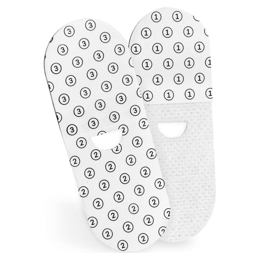 Paquete de 36 Parches Adhesivos Mejorados stoiQ para Termómetros