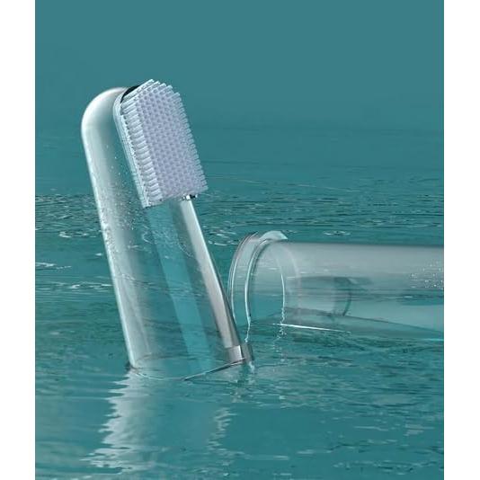 4 Piezas Cepillo de Dedo Infantil Silicona AmeriCan Goods