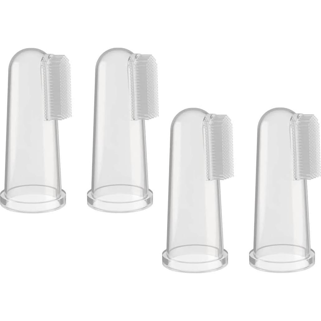 4 Piezas Cepillo de Dedo Infantil Silicona AmeriCan Goods