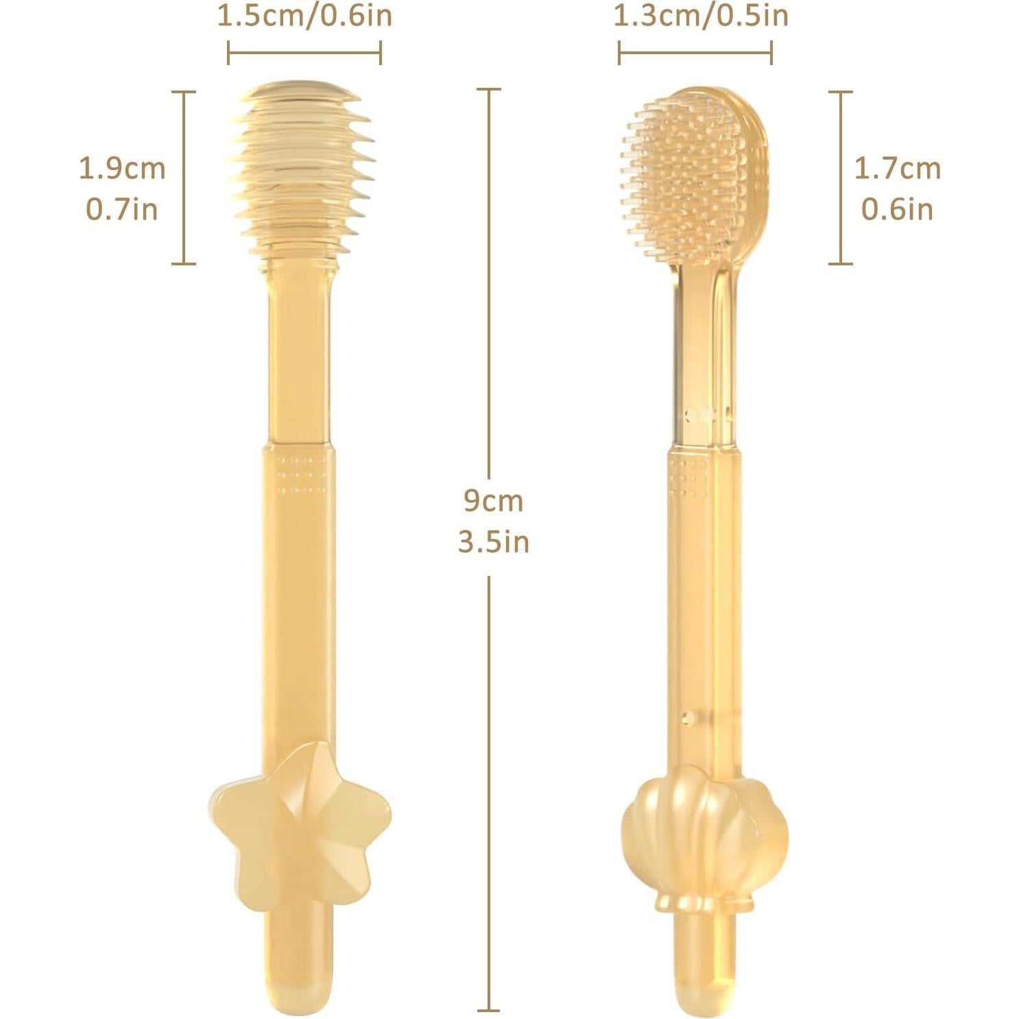 Cepillo de Dientes y Limpiador de Lengua Share&Care para Bebés