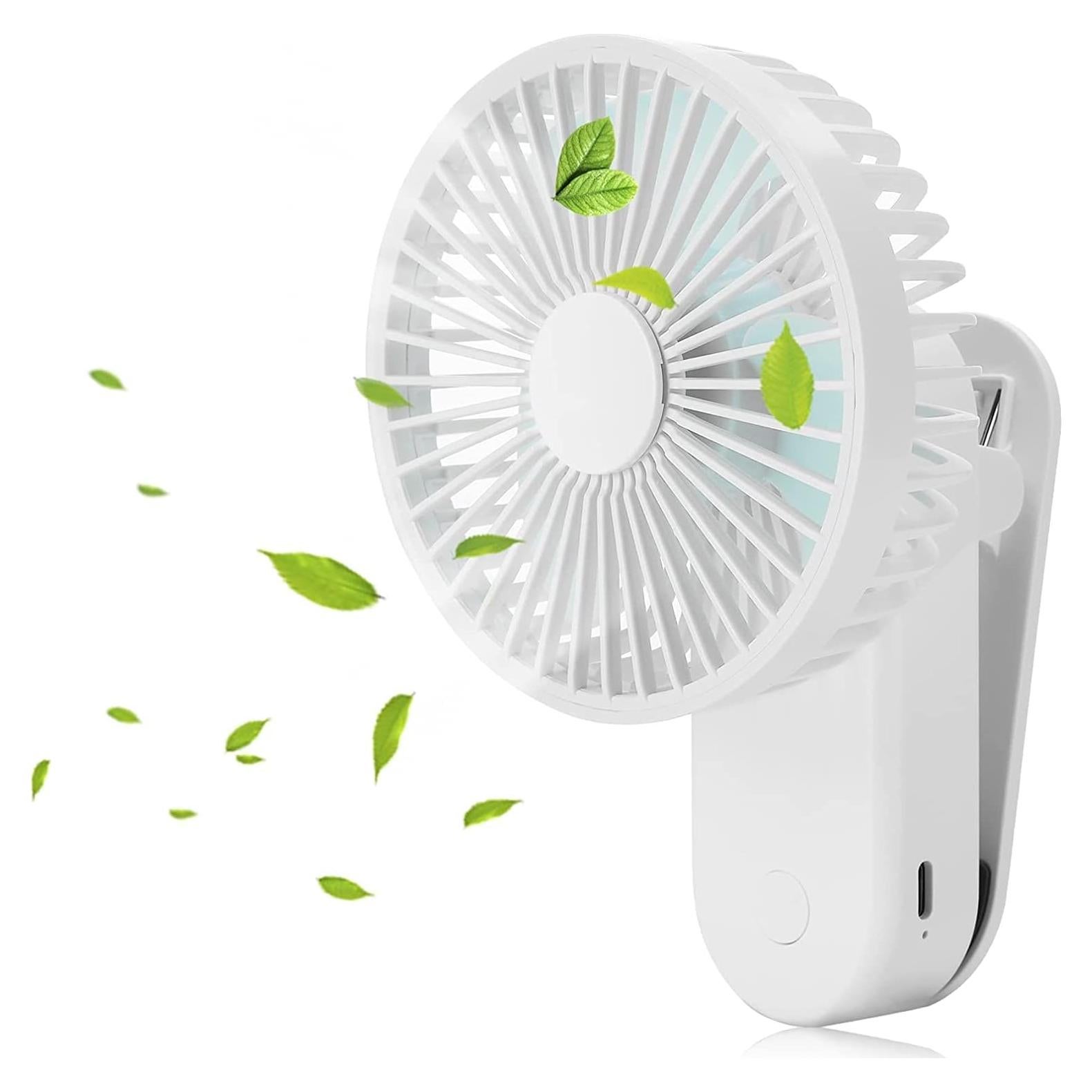 Ventilador Portátil Mini Clip Funwell 4000mAh Blanco
