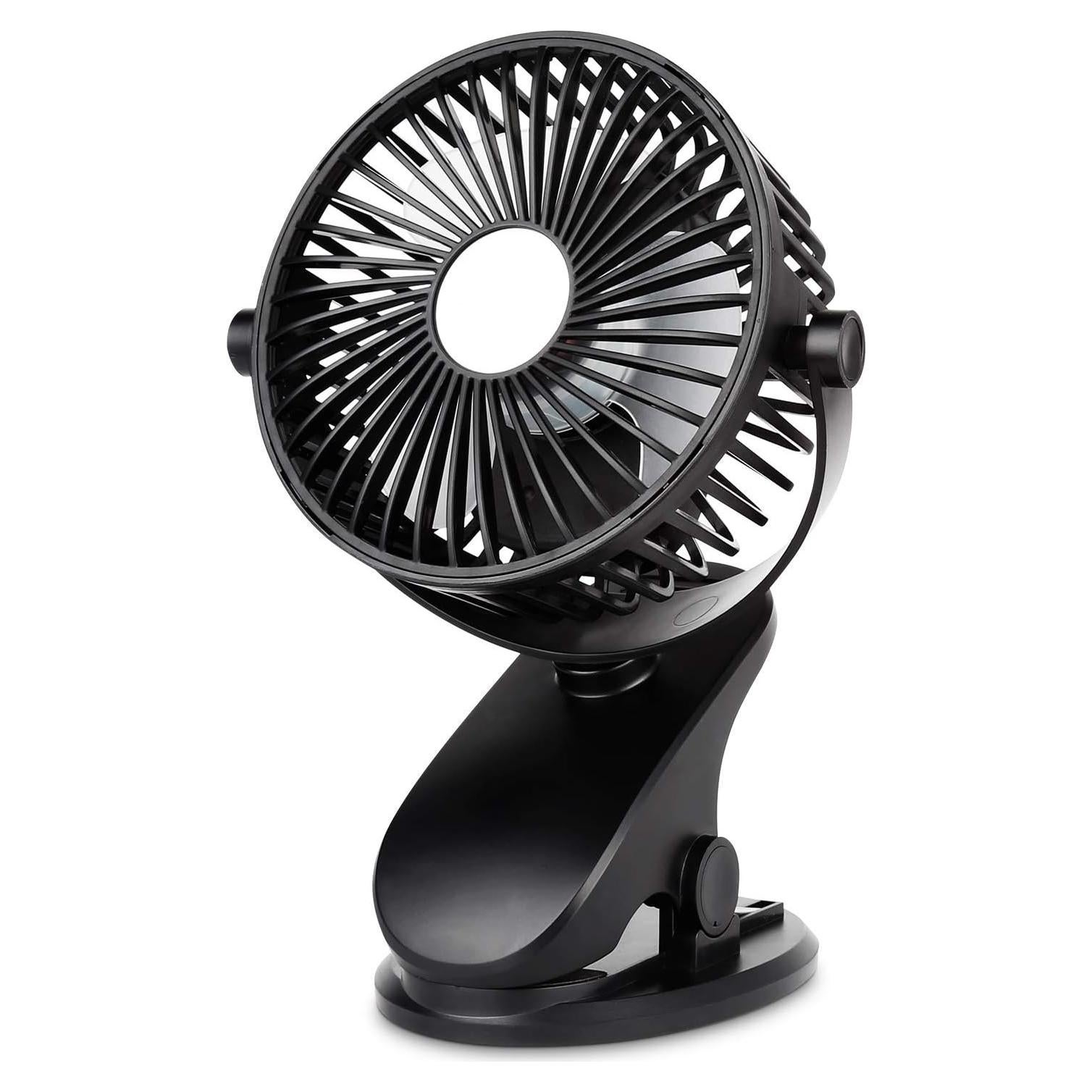 Ventilador Clip Portátil SkyGenius 2600mAh 3 Velocidades