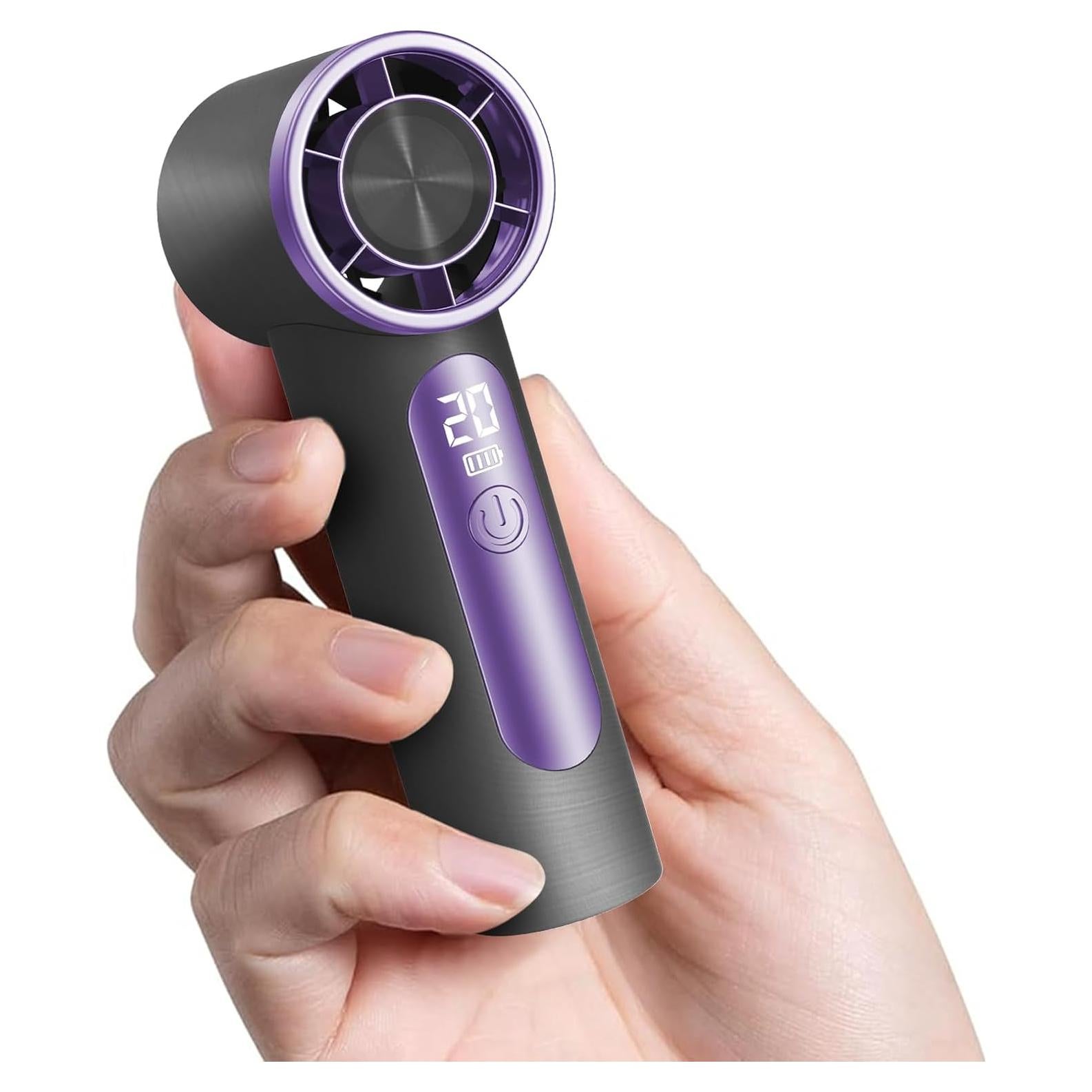 Ventilador portátil Gellumnious X98 mini 10h batería 141.7g gris