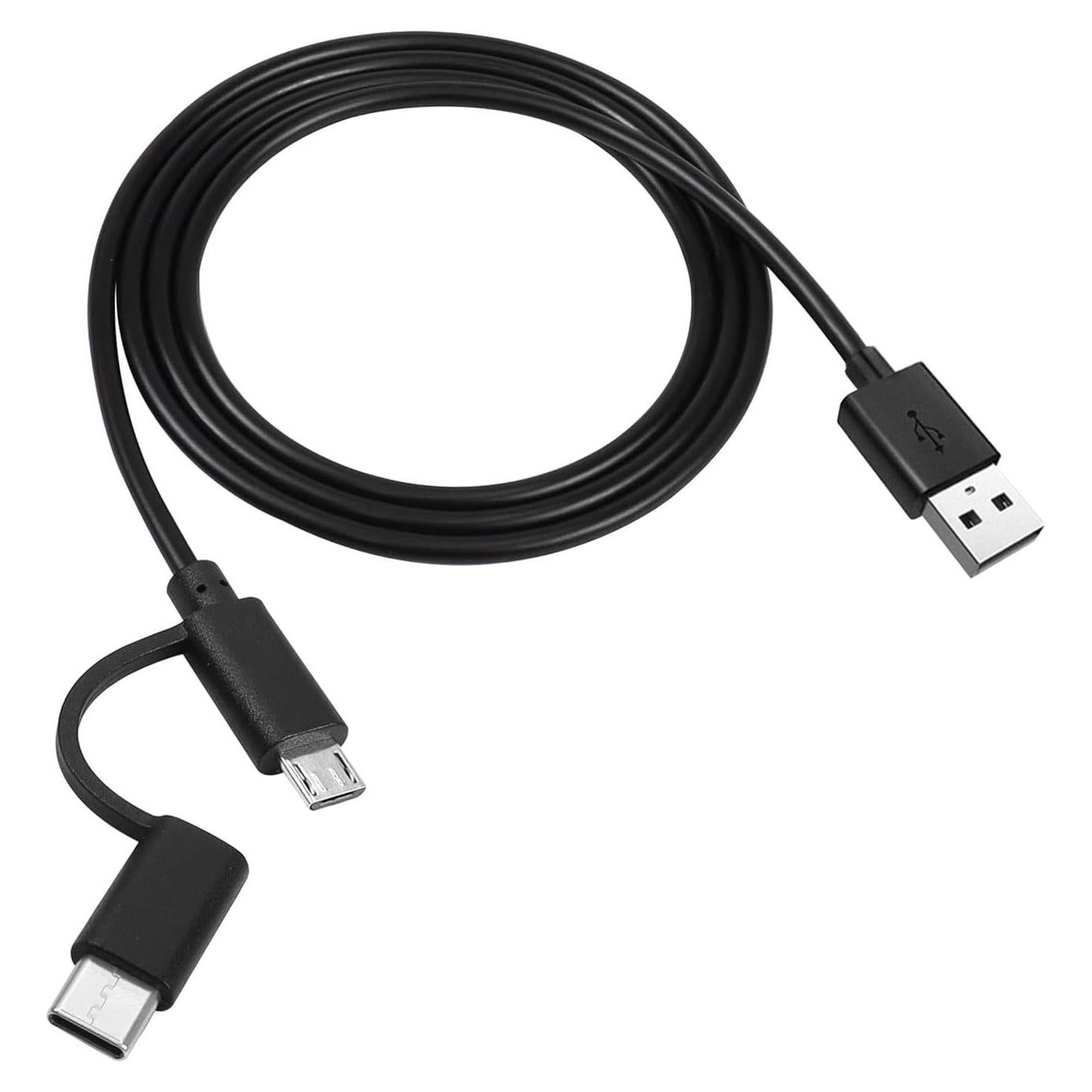 Cable de Carga USB Tipo C para Ventilador WiHoo Mini 1.2m