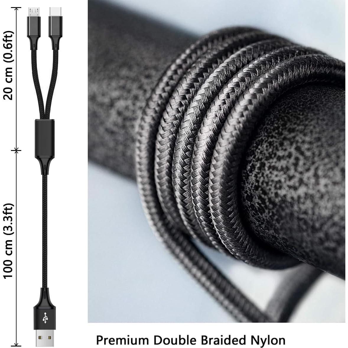 Cargador USB AC Boda para Ventilador de Cochecito 1.22m