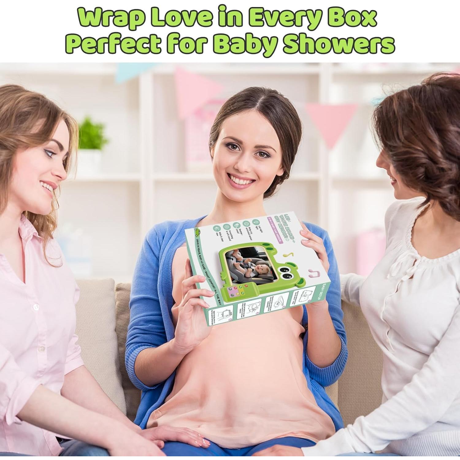 Espejo de Coche para Bebé Olishare BB-001 con Luces y Sonidos