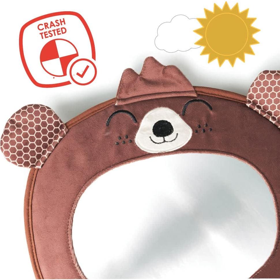 Espejo de Coche Diono Easy View para Bebé - A Prueba de Roturas