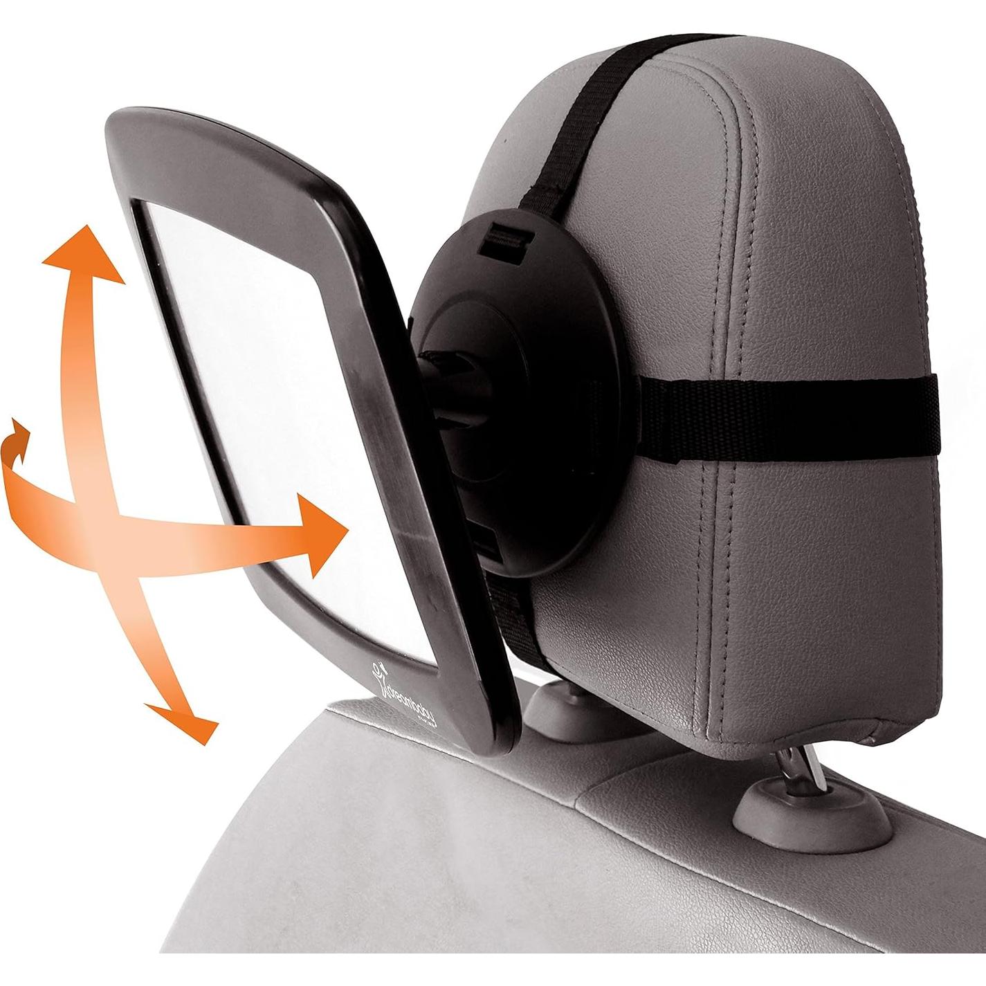 Espejo Convexo Ajustable Dreambaby 360° para Bebé - Negro