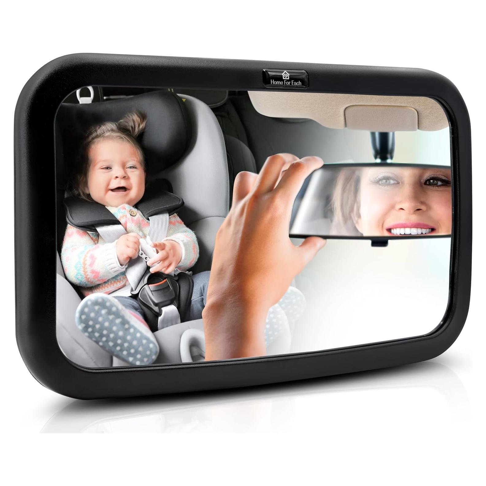 Espejo para Bebé HOME FOR EACH - Ajustable 360° para Auto