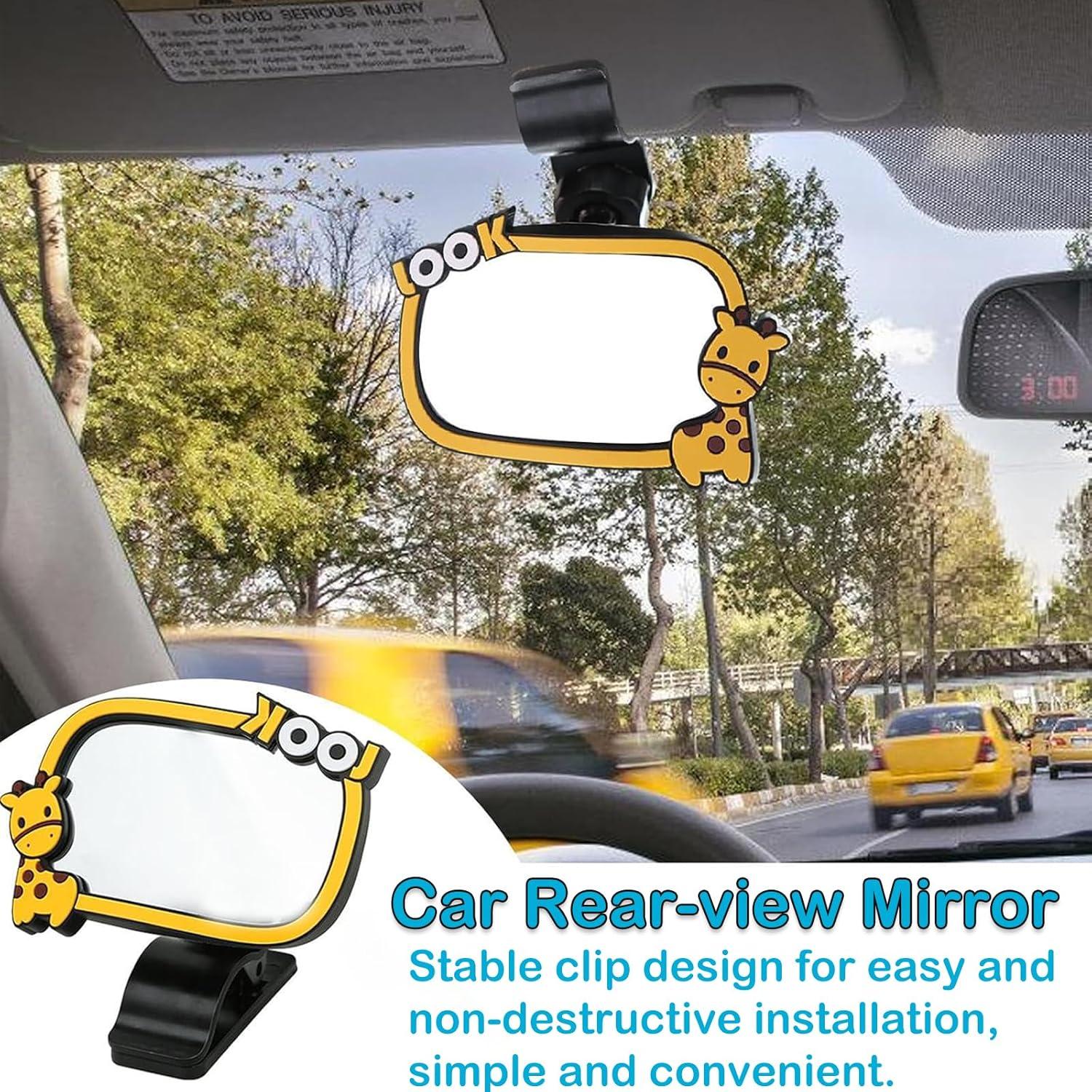 Espejo Retrovisor Ajustable YUENTOEN para Bebés - 110x70mm