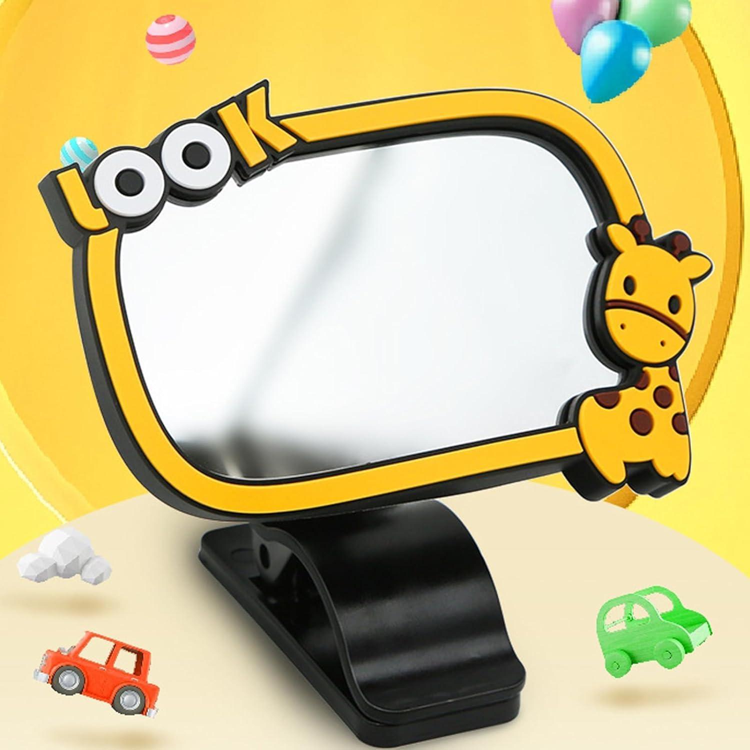 Espejo Retrovisor Ajustable YUENTOEN para Bebés - 110x70mm