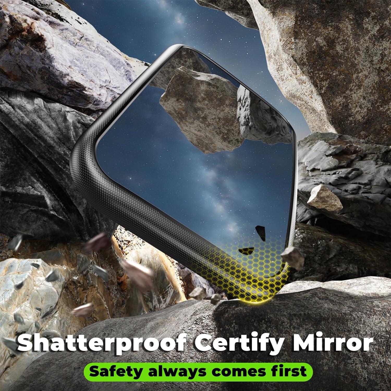 Espejo de Coche para Bebé Mirrorsafe BBJ-09 Irrompible