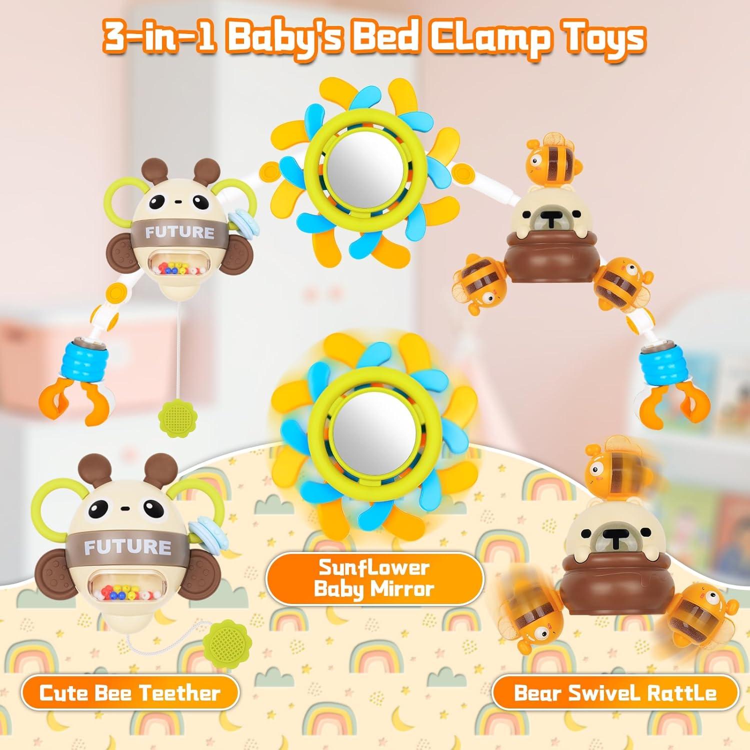 Juguete de Arco para Carrito de Bebés MPQMPQ Colorido