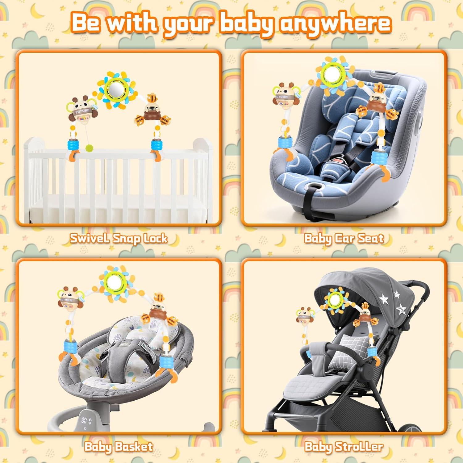 Juguete de Arco para Carrito de Bebés MPQMPQ Colorido