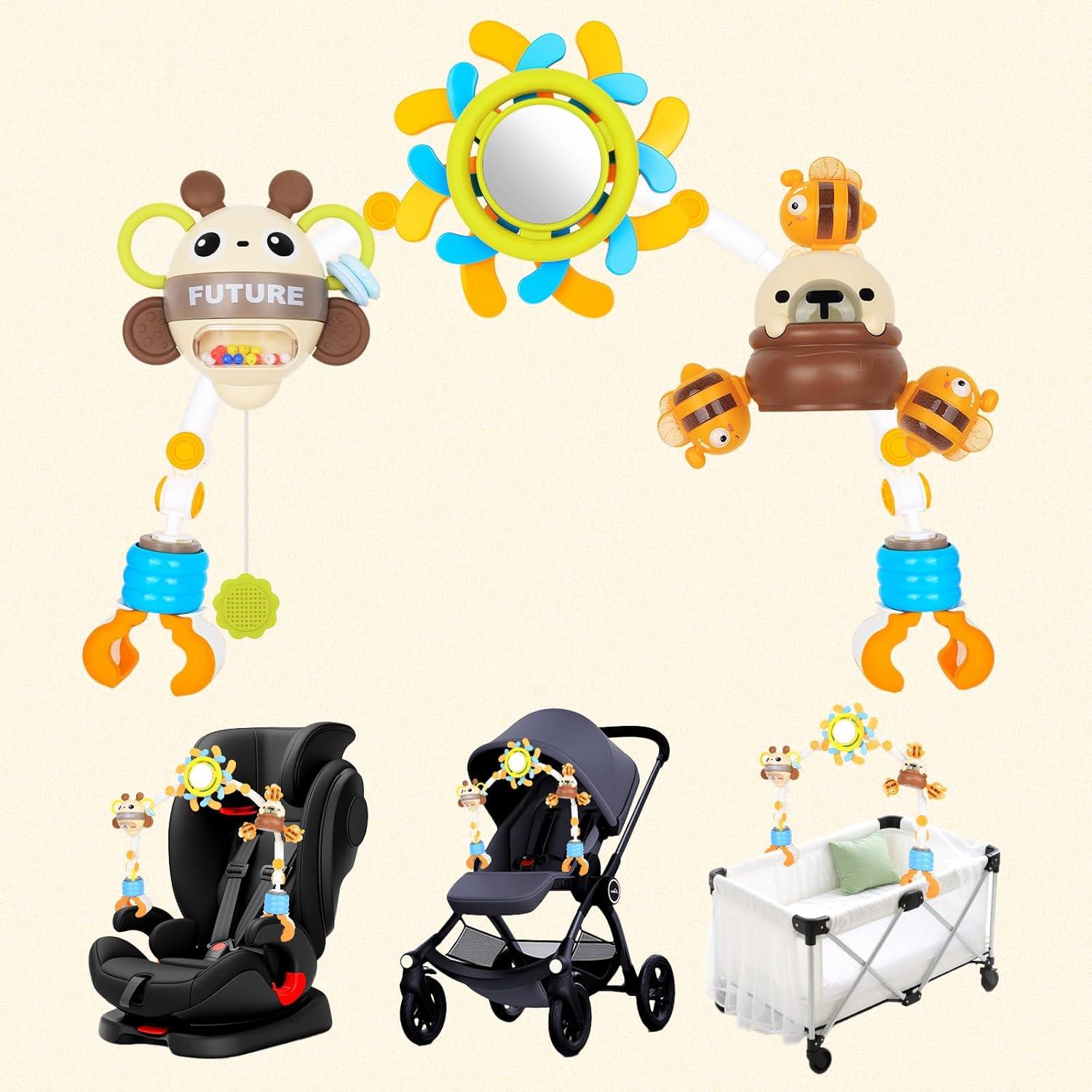 Juguete de Arco para Carrito de Bebés MPQMPQ Colorido