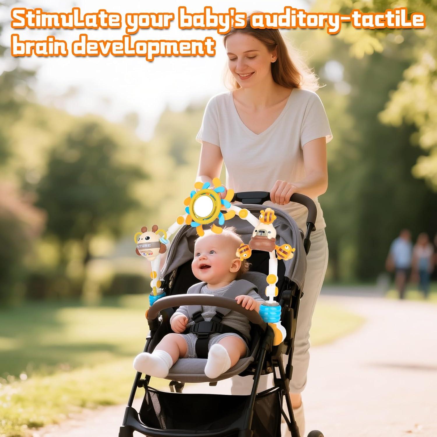 Juguete de Arco para Carrito de Bebés MPQMPQ Colorido