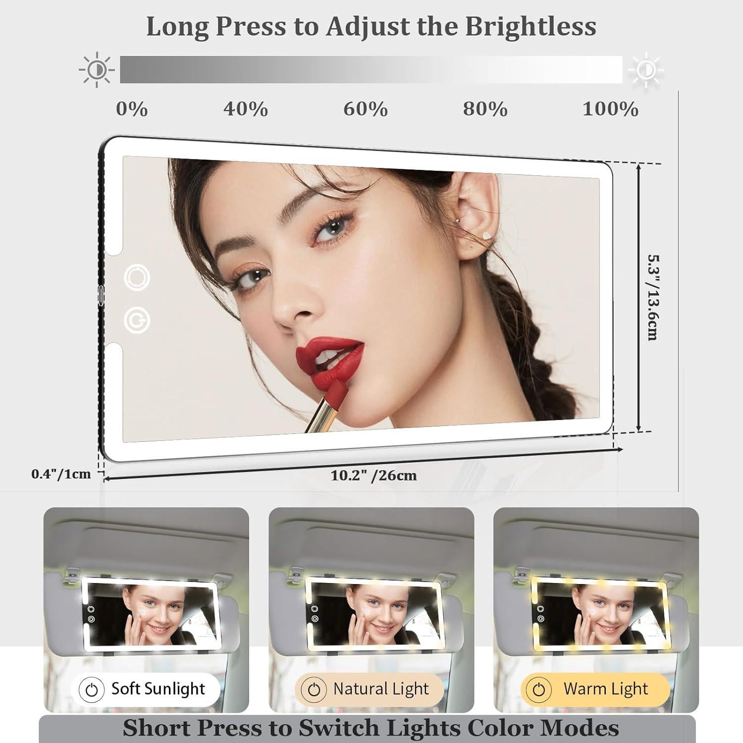 Espejo de Vanidad LED Saiggnyy SAI-770 Blanco Dimmable