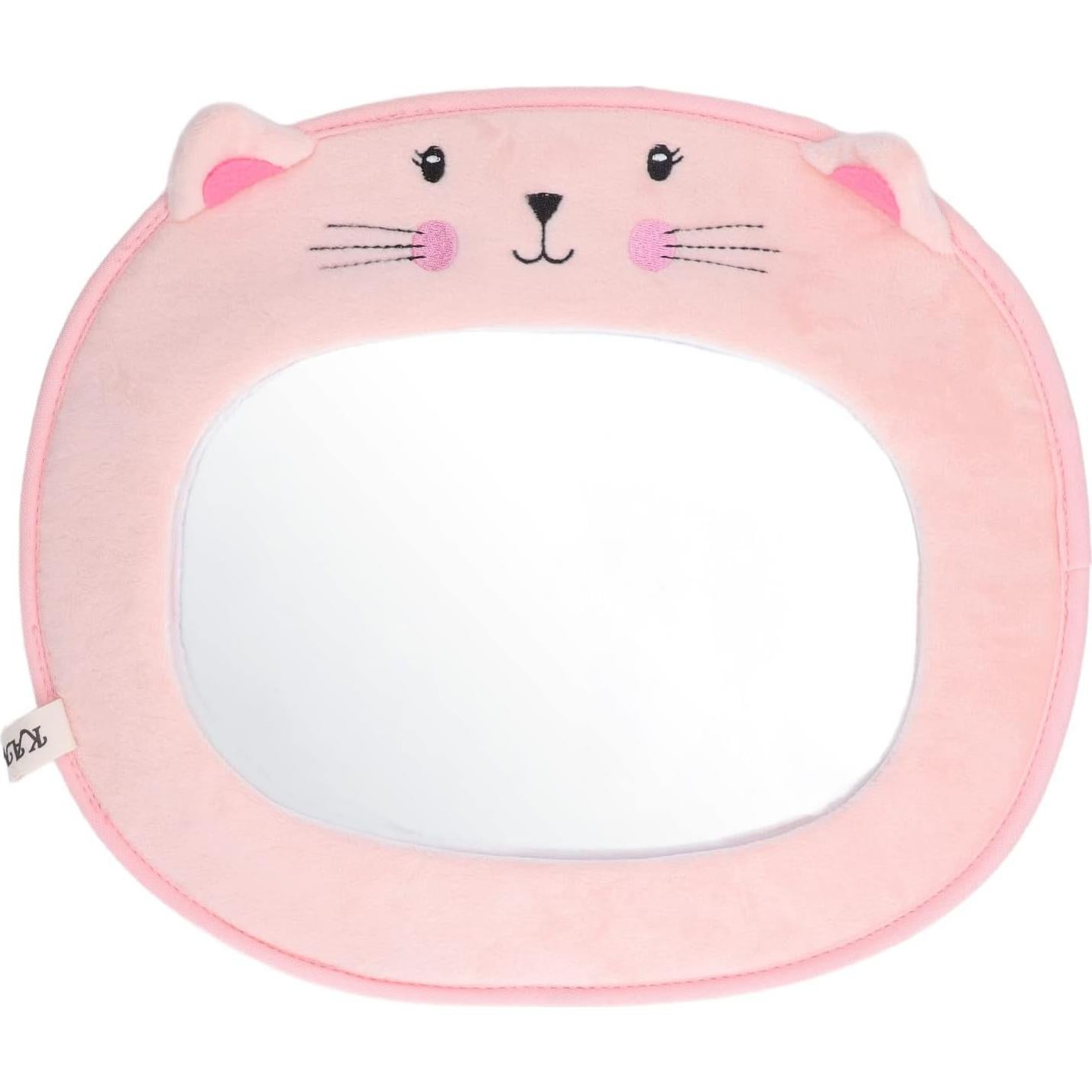 Espejo Retrovisor para Bebé Gato Mrisata Convexo 35x26 cm