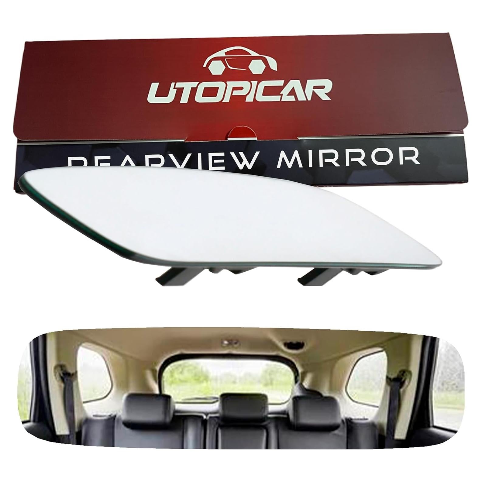 Espejo Retrovisor Universal Utopicar RRVW342C Sin Marco 30.48cm