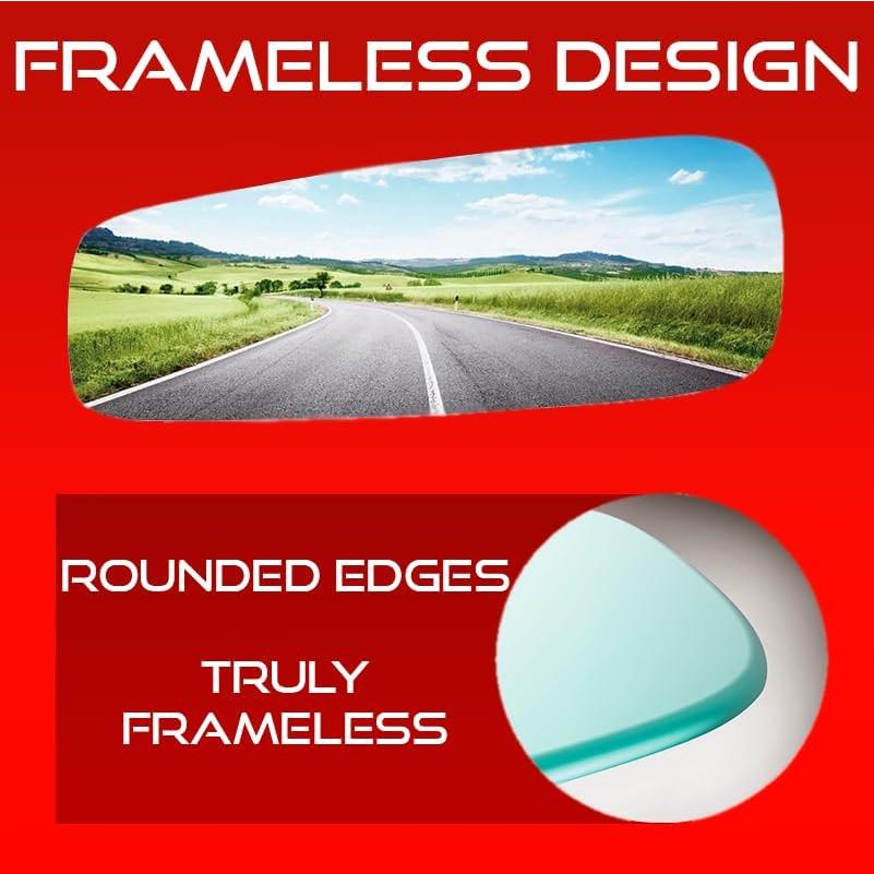 Espejo Retrovisor Universal Utopicar RRVW342C Sin Marco 30.48cm