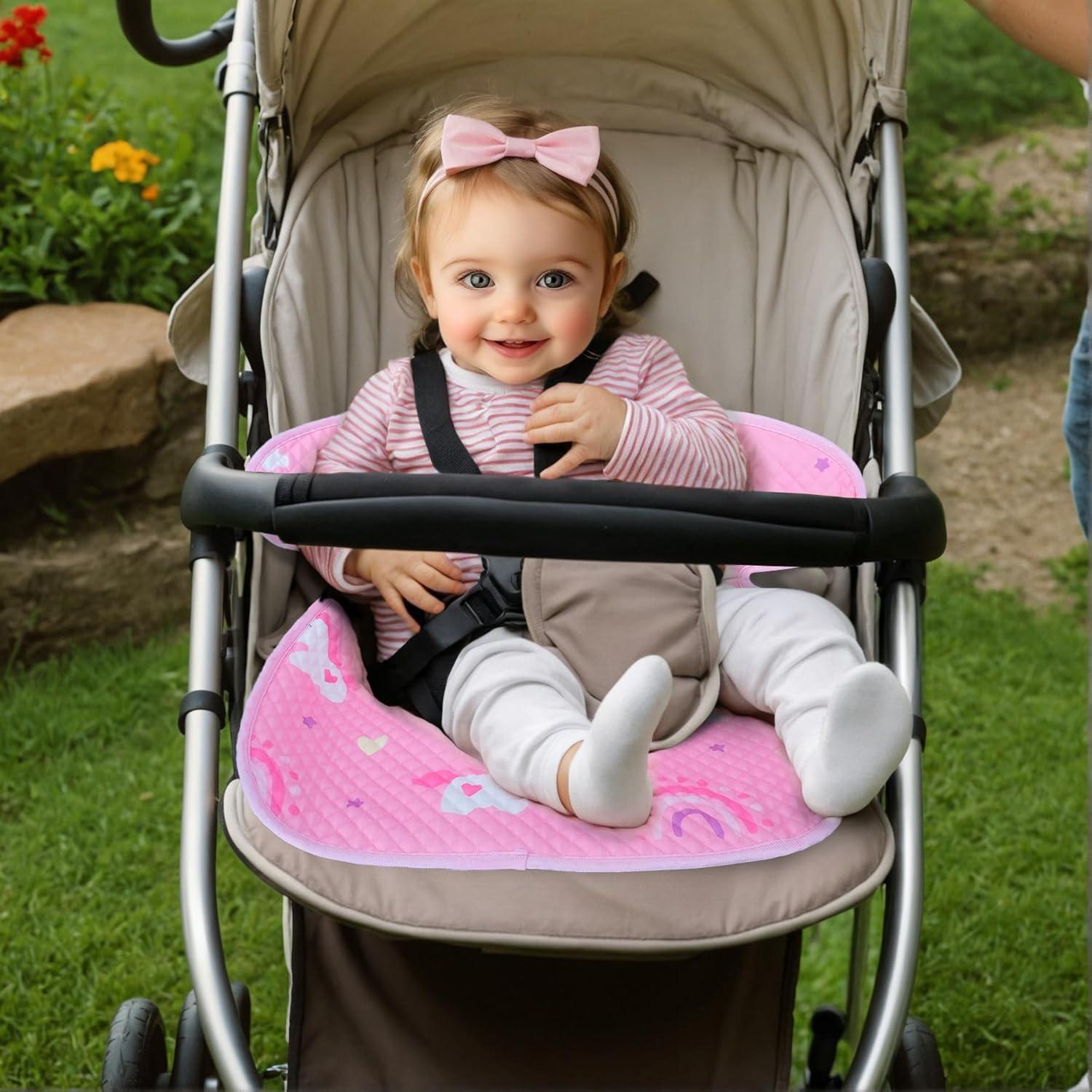 Protector de Asiento de Coche Impermeable INFANZIA Rosa