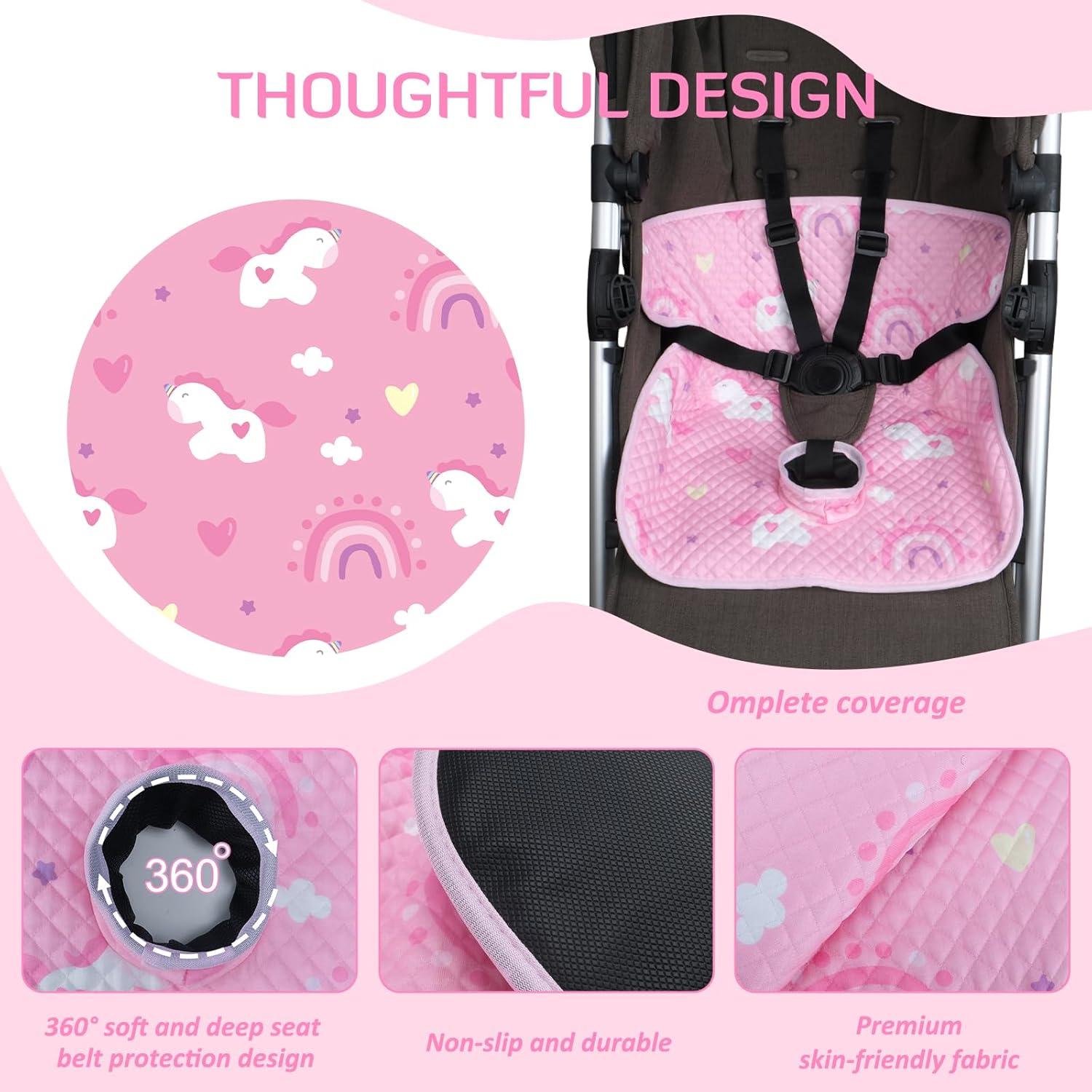 Protector de Asiento de Coche Impermeable INFANZIA Rosa