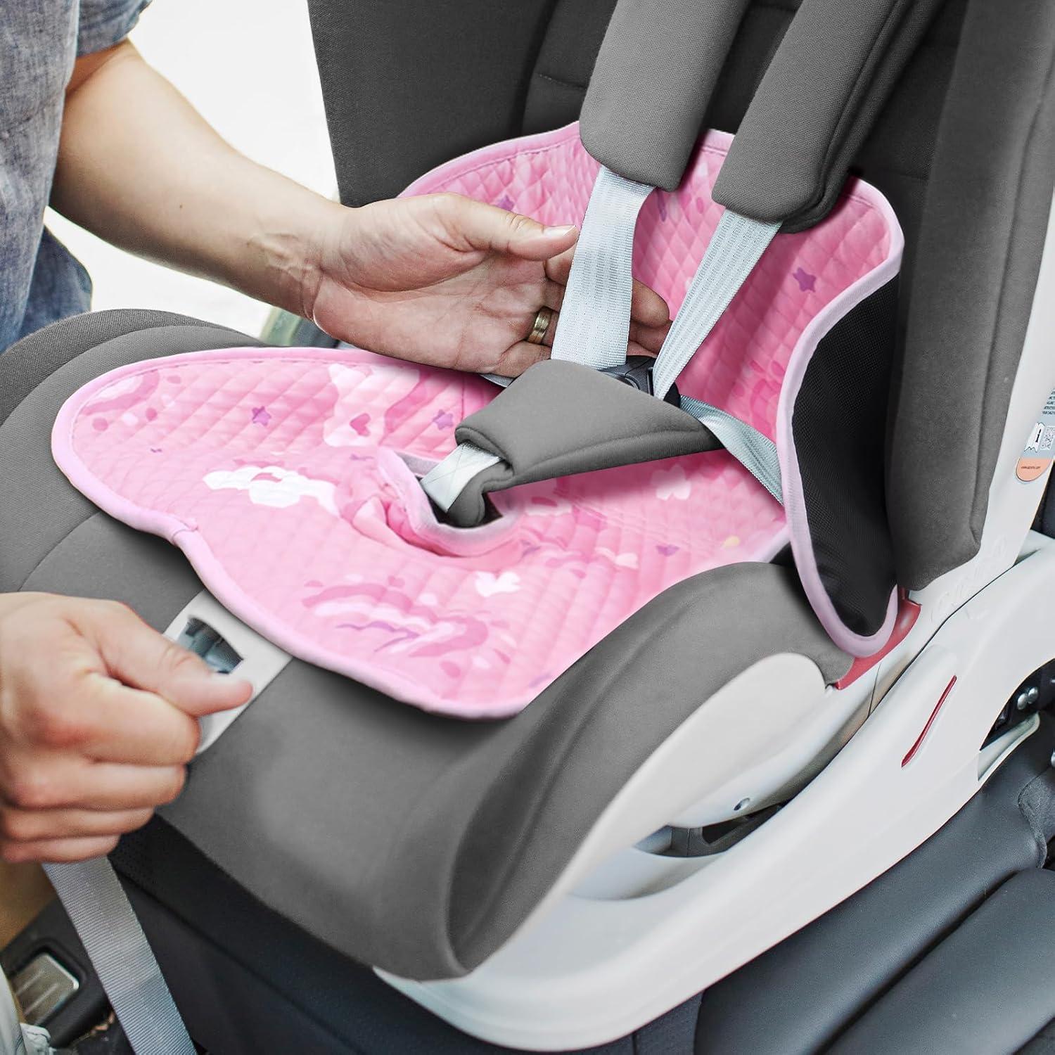 Protector de Asiento de Coche Impermeable INFANZIA Rosa